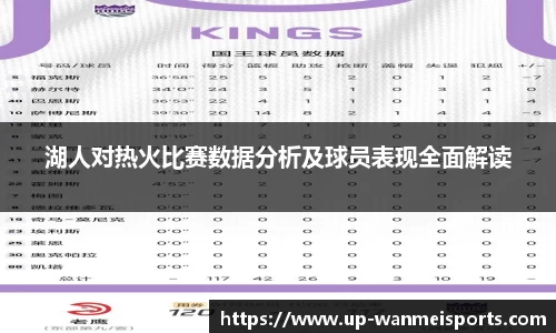 湖人对热火比赛数据分析及球员表现全面解读